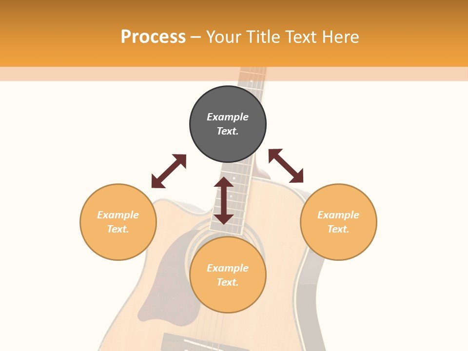 Modern String Path PowerPoint Template