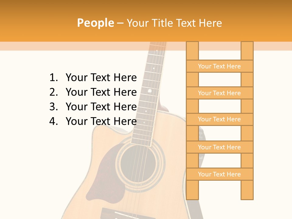 Modern String Path PowerPoint Template