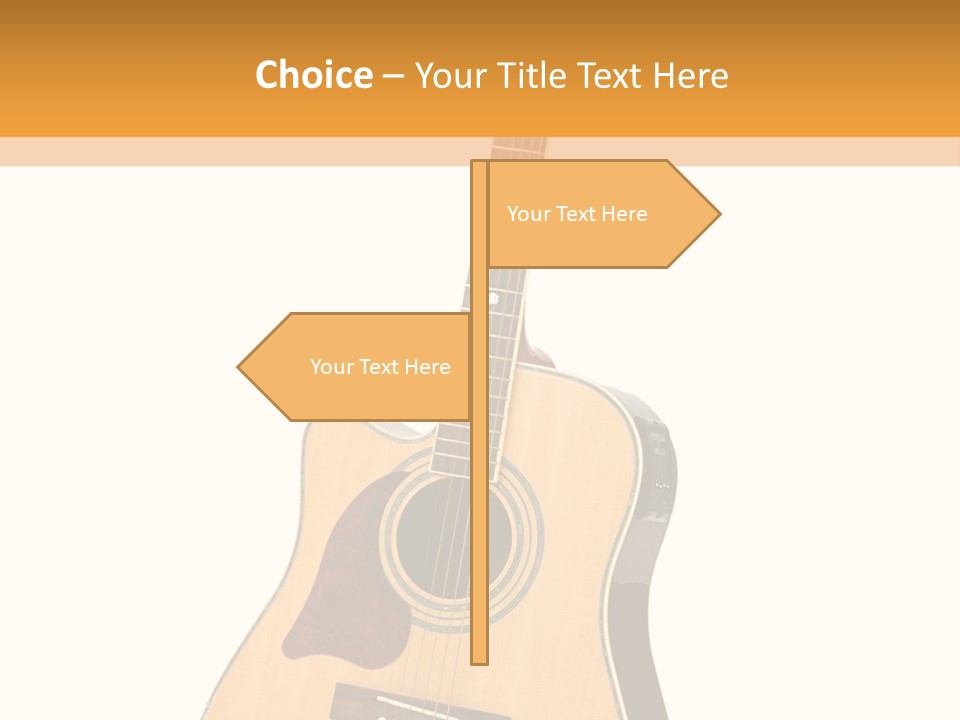 Modern String Path PowerPoint Template