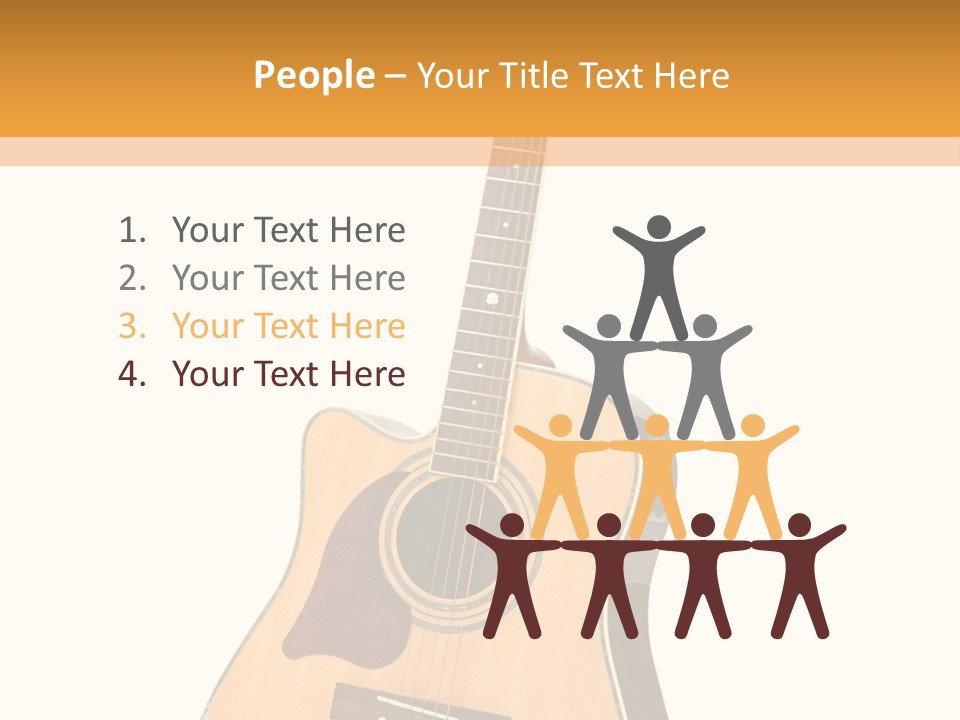 Modern String Path PowerPoint Template