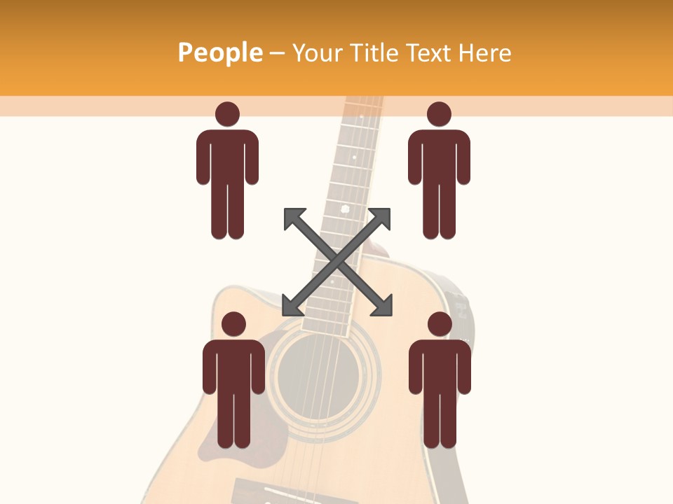 Modern String Path PowerPoint Template