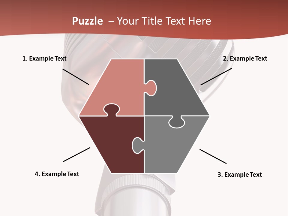Audience Studio Microphone PowerPoint Template