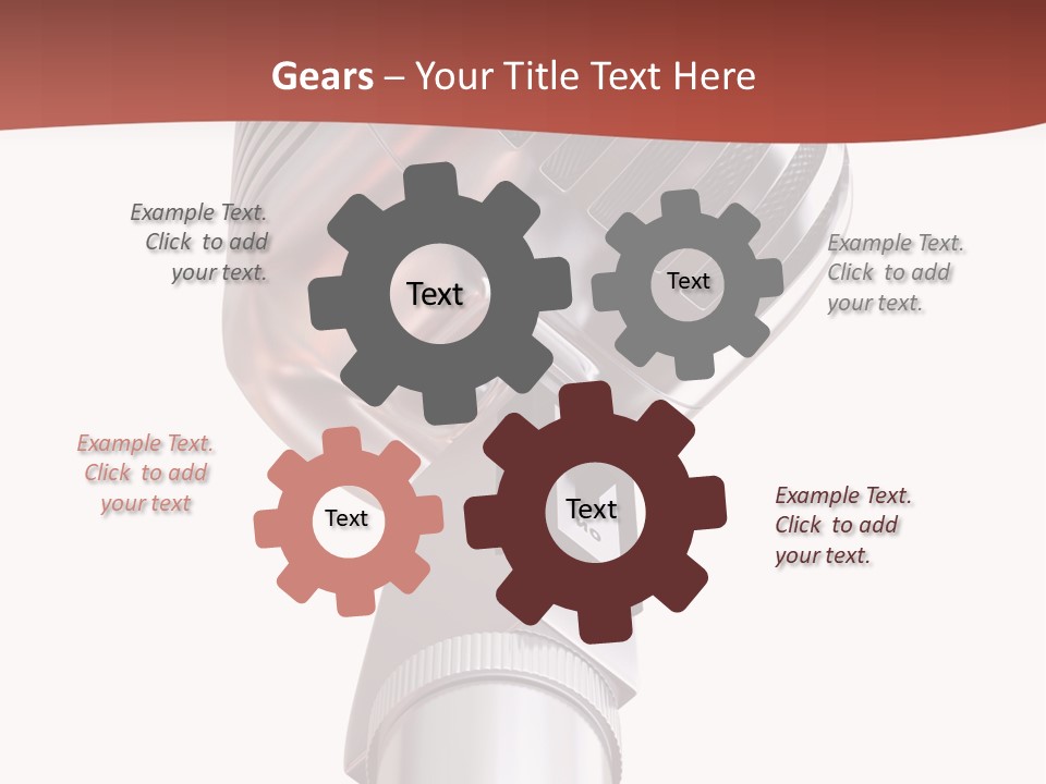 Audience Studio Microphone PowerPoint Template