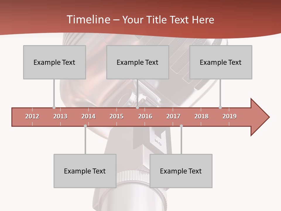 Audience Studio Microphone PowerPoint Template