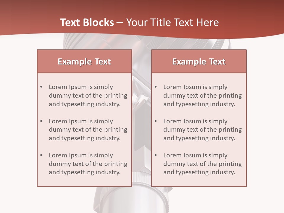 Audience Studio Microphone PowerPoint Template