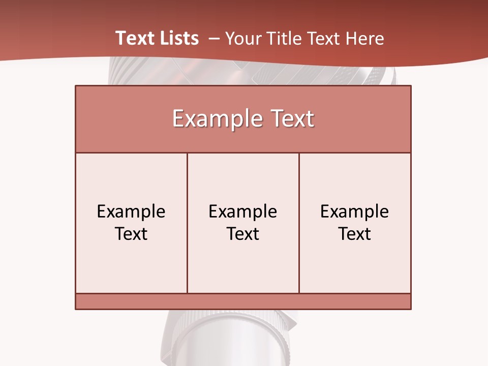 Audience Studio Microphone PowerPoint Template