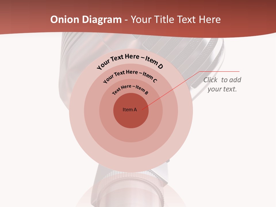 Audience Studio Microphone PowerPoint Template