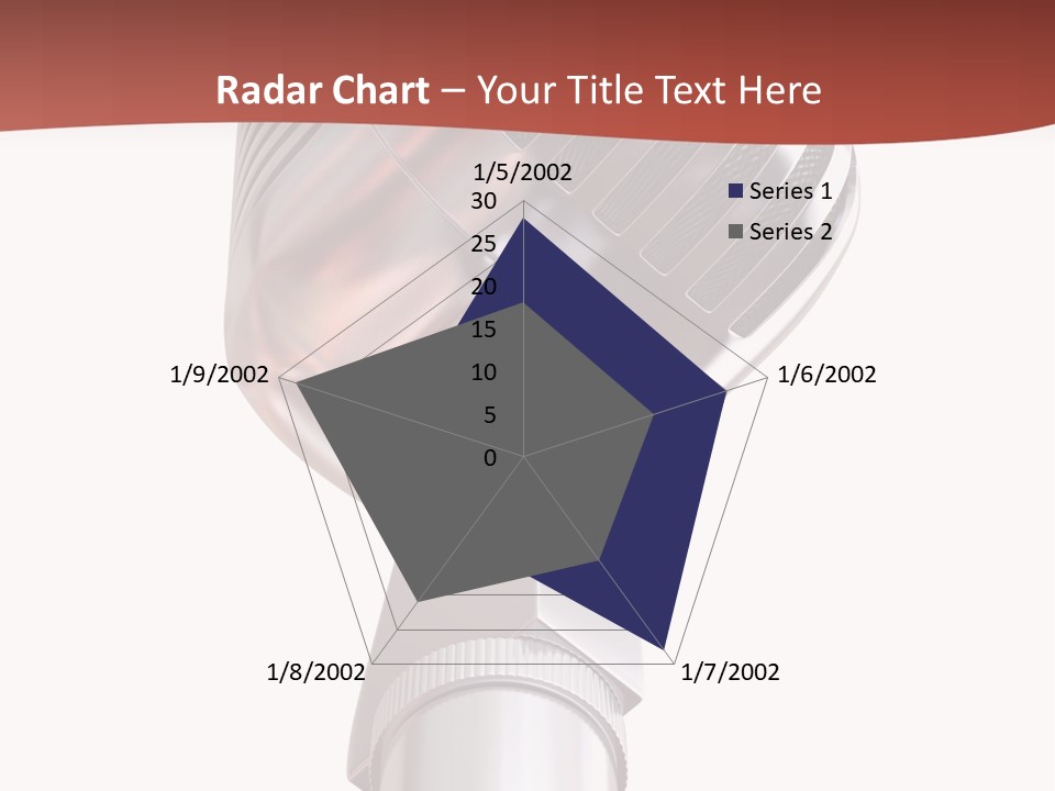 Audience Studio Microphone PowerPoint Template