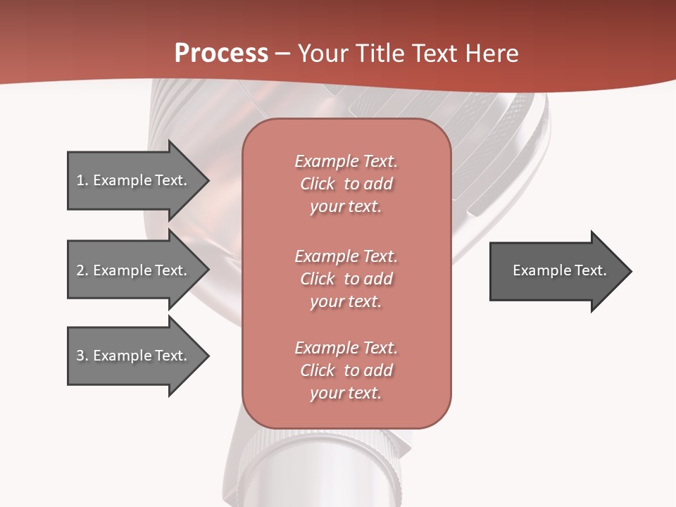 Audience Studio Microphone PowerPoint Template