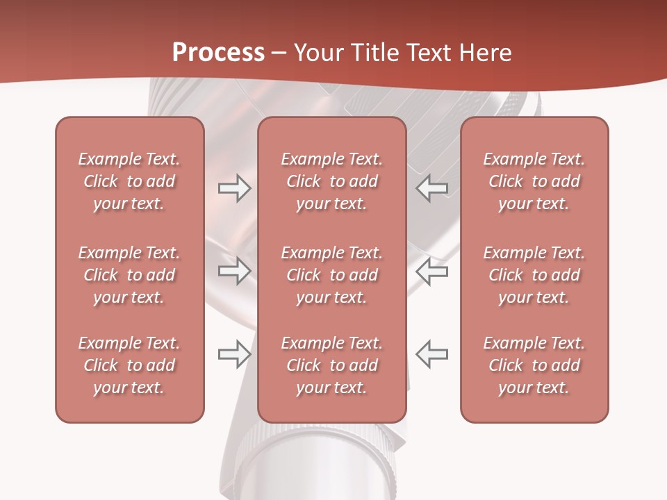 Audience Studio Microphone PowerPoint Template