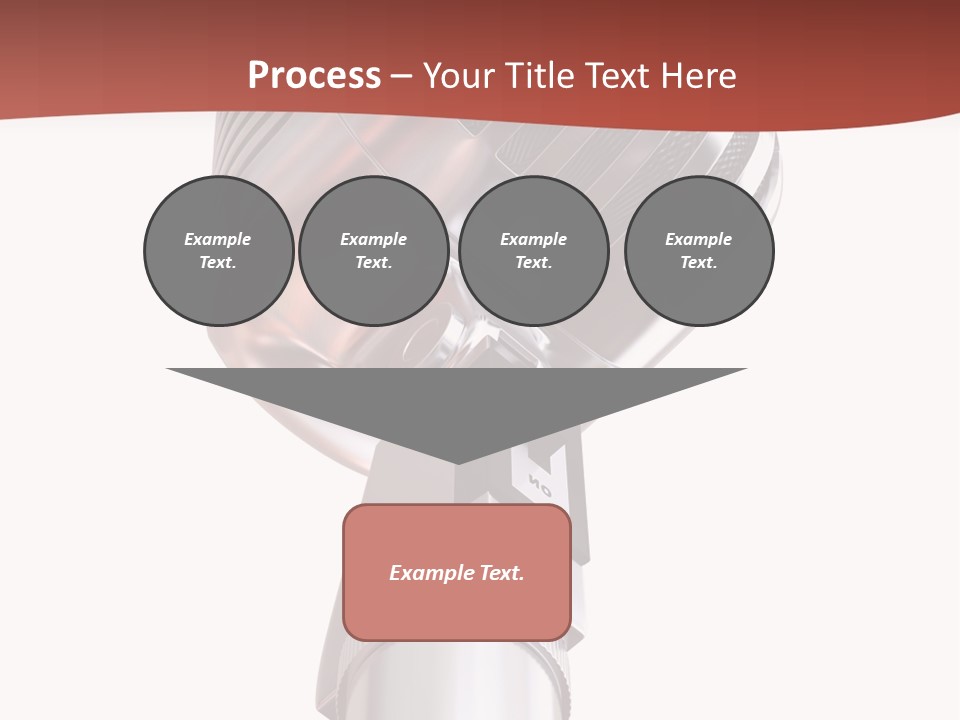 Audience Studio Microphone PowerPoint Template