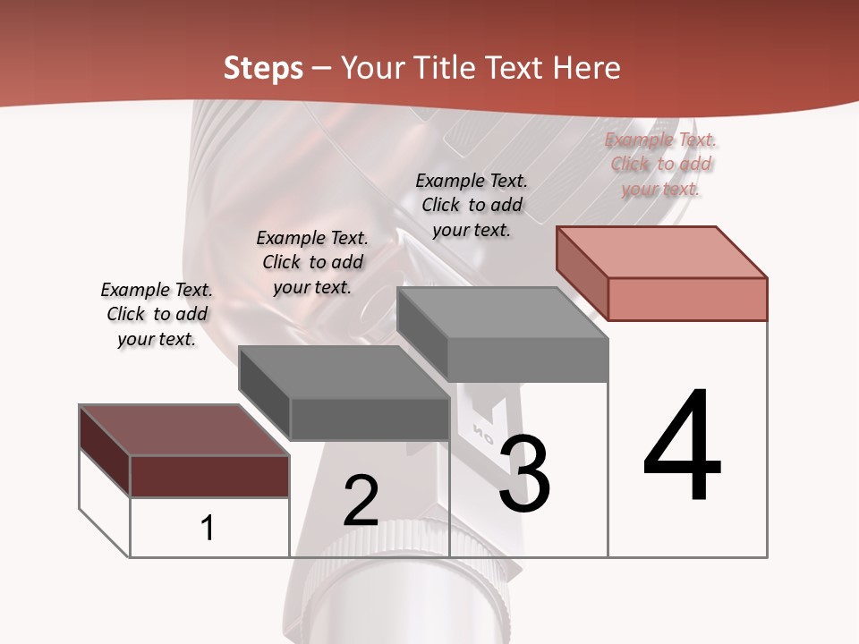 Audience Studio Microphone PowerPoint Template