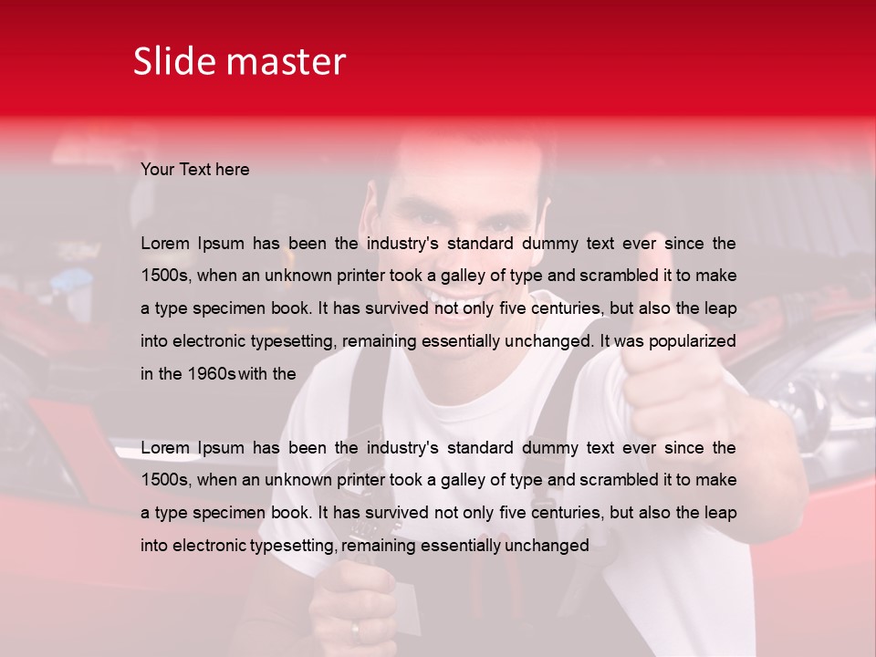 Woman Diagnostic Labor PowerPoint Template