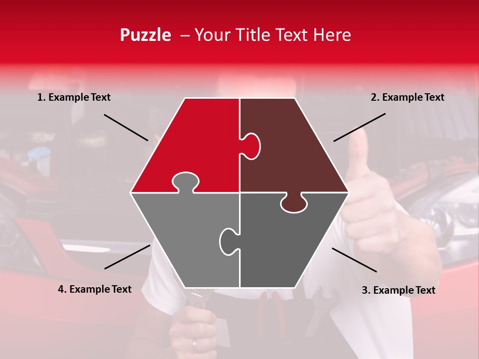 Woman Diagnostic Labor PowerPoint Template