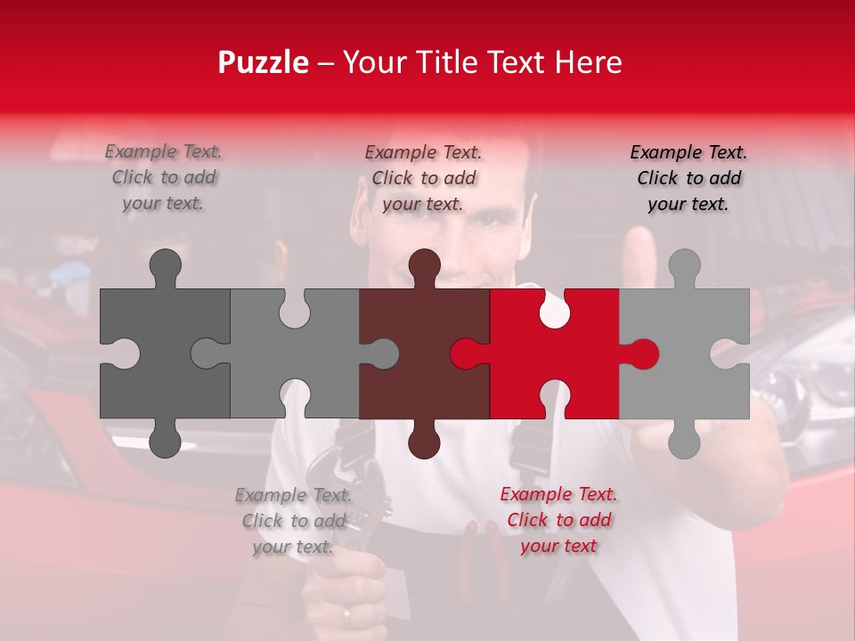 Woman Diagnostic Labor PowerPoint Template