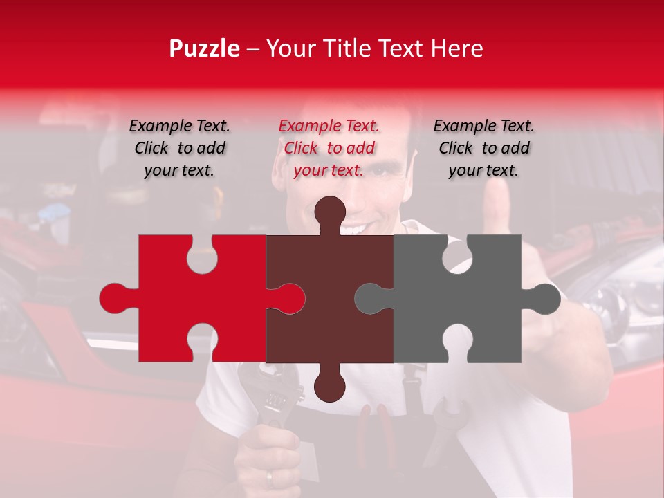 Woman Diagnostic Labor PowerPoint Template