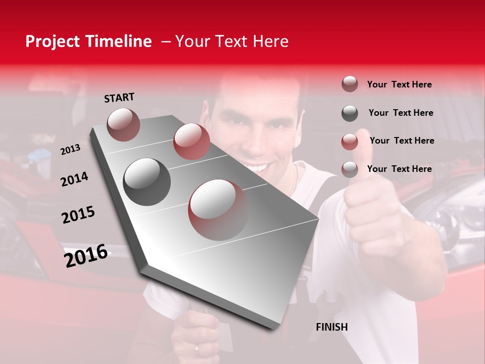 Woman Diagnostic Labor PowerPoint Template