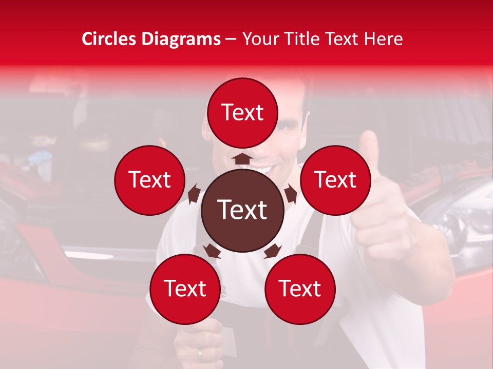 Woman Diagnostic Labor PowerPoint Template