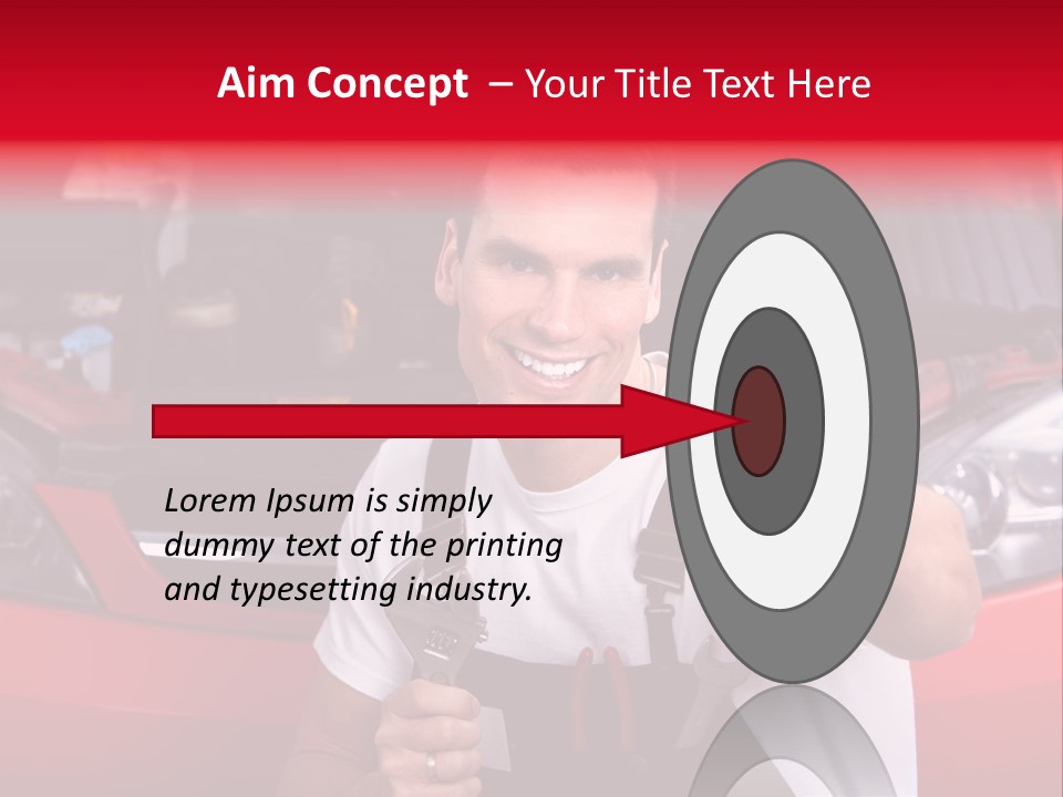 Woman Diagnostic Labor PowerPoint Template