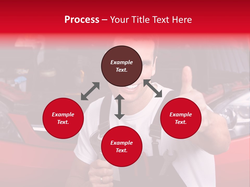 Woman Diagnostic Labor PowerPoint Template