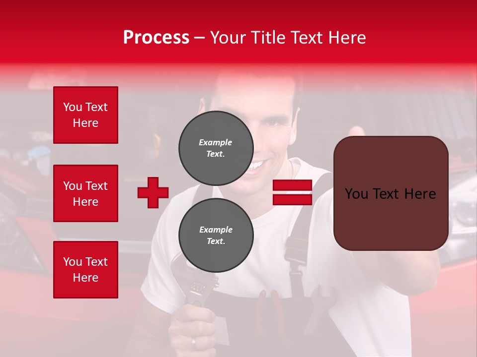 Woman Diagnostic Labor PowerPoint Template