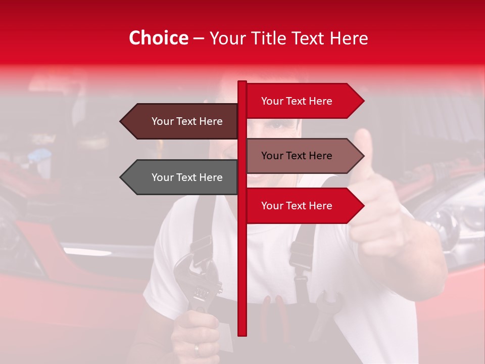 Woman Diagnostic Labor PowerPoint Template