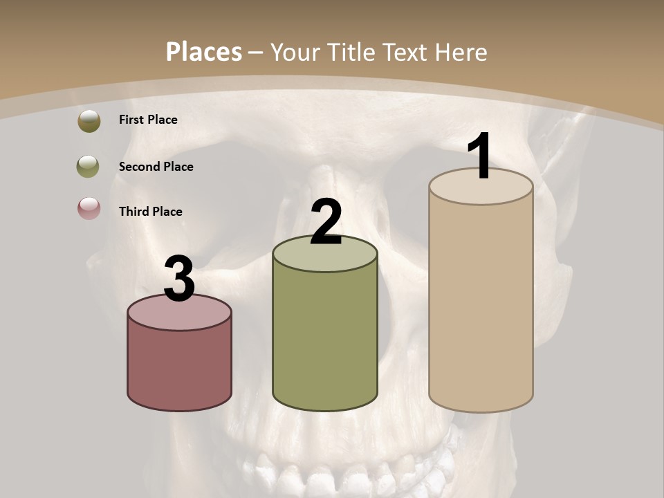 Skeleton Gothic Human PowerPoint Template