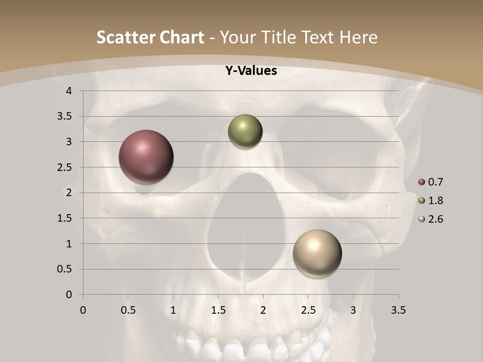 Skeleton Gothic Human PowerPoint Template