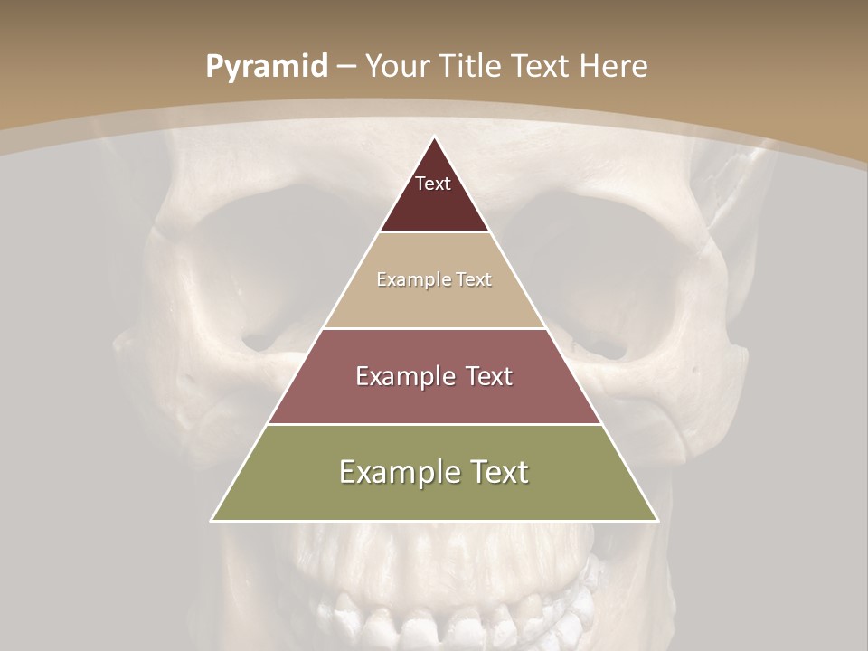 Skeleton Gothic Human PowerPoint Template