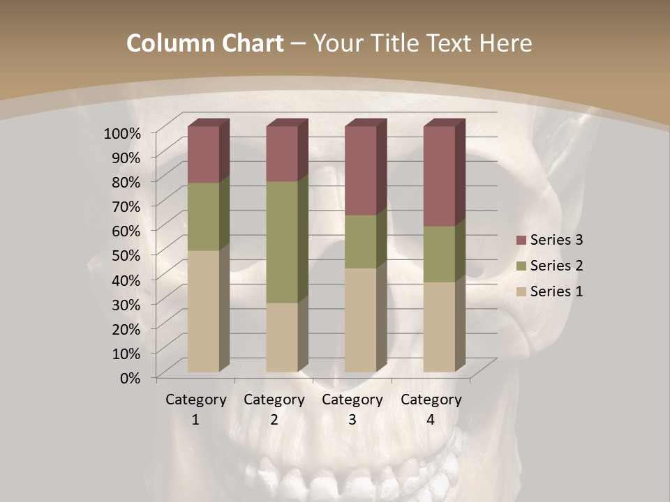 Skeleton Gothic Human PowerPoint Template