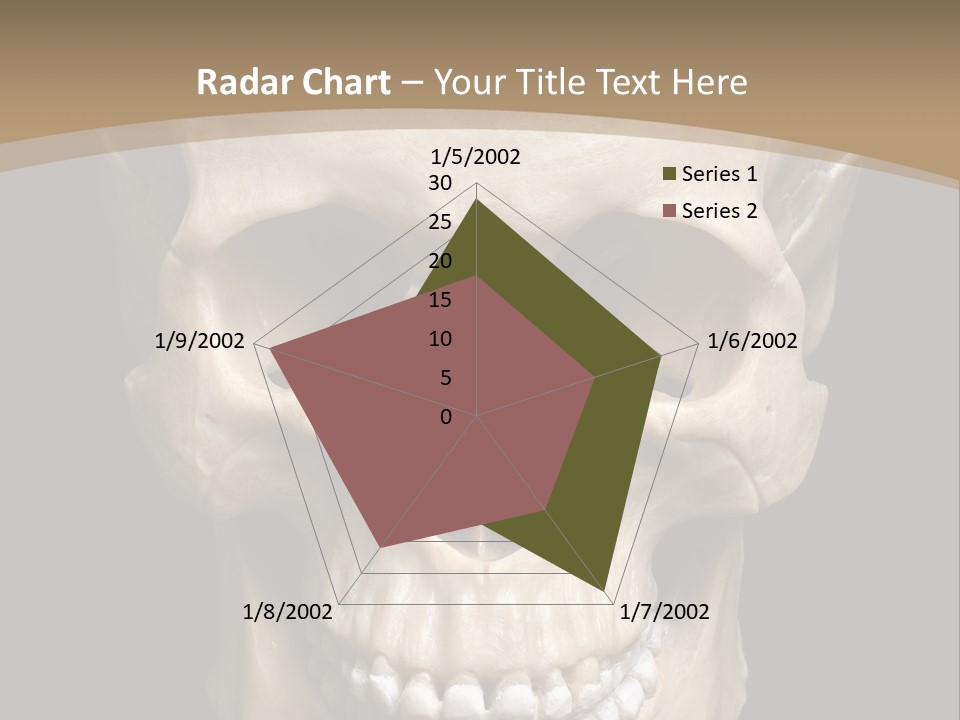 Skeleton Gothic Human PowerPoint Template