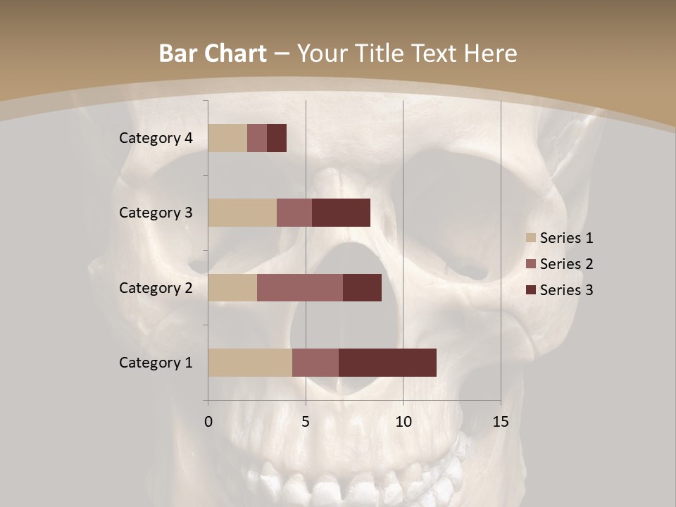 Skeleton Gothic Human PowerPoint Template