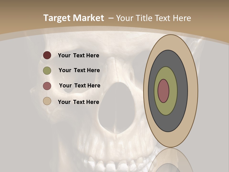 Skeleton Gothic Human PowerPoint Template