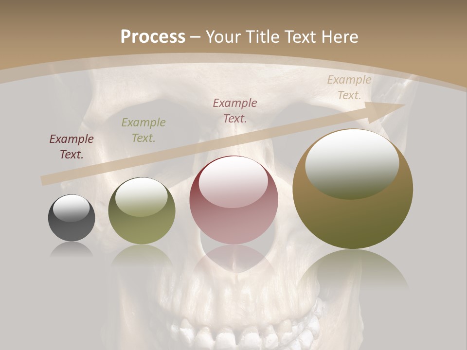 Skeleton Gothic Human PowerPoint Template