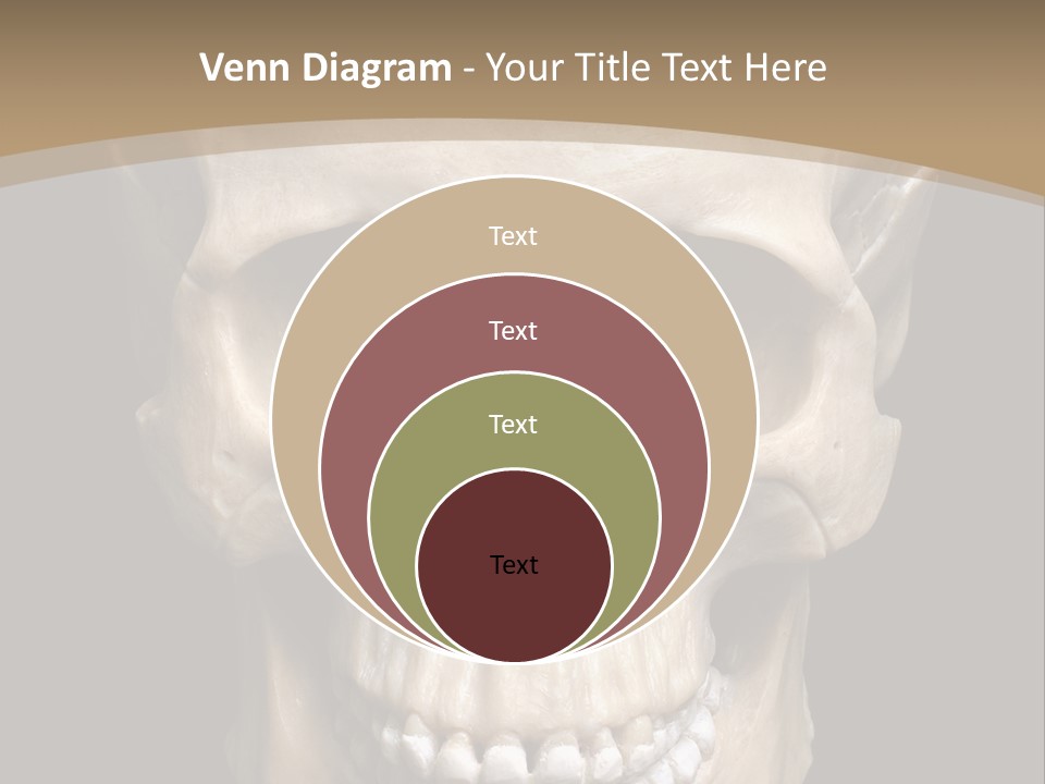 Skeleton Gothic Human PowerPoint Template