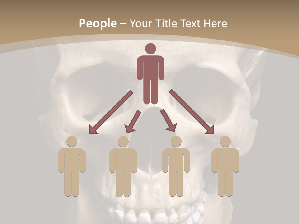 Skeleton Gothic Human PowerPoint Template