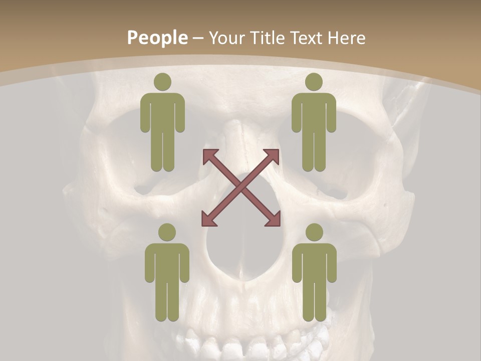 Skeleton Gothic Human PowerPoint Template