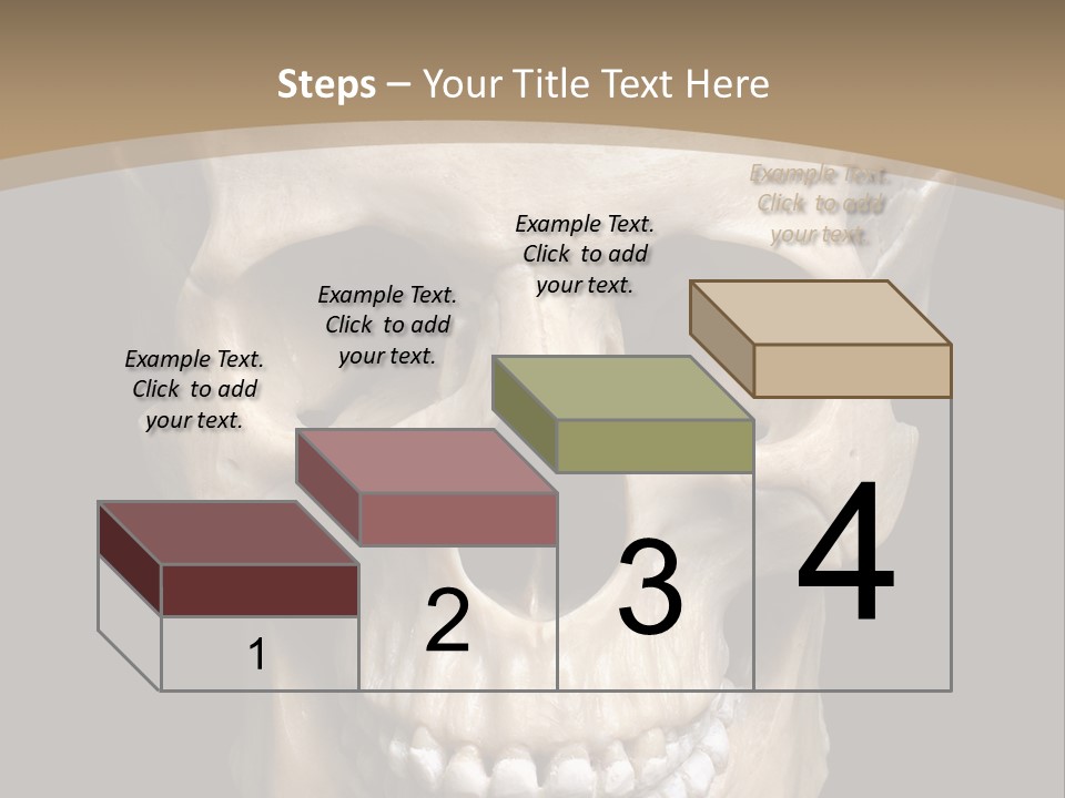 Skeleton Gothic Human PowerPoint Template