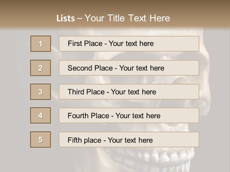 Background Death Medicine PowerPoint Template