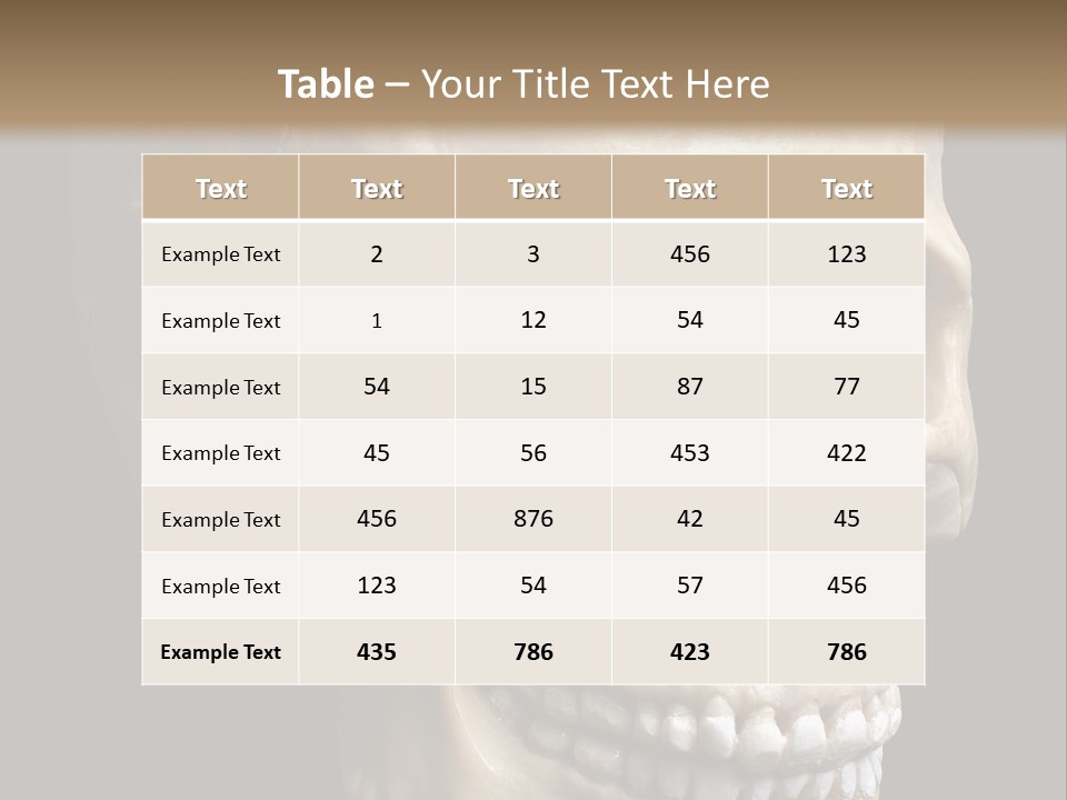 Background Death Medicine PowerPoint Template