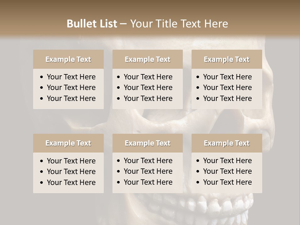 Background Death Medicine PowerPoint Template