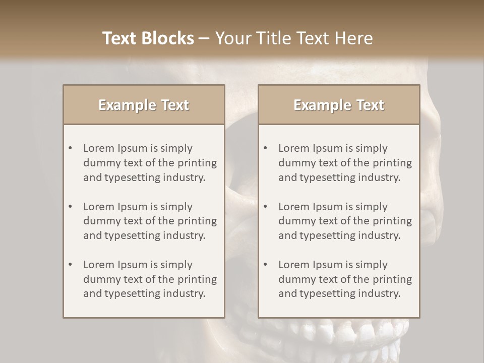 Background Death Medicine PowerPoint Template