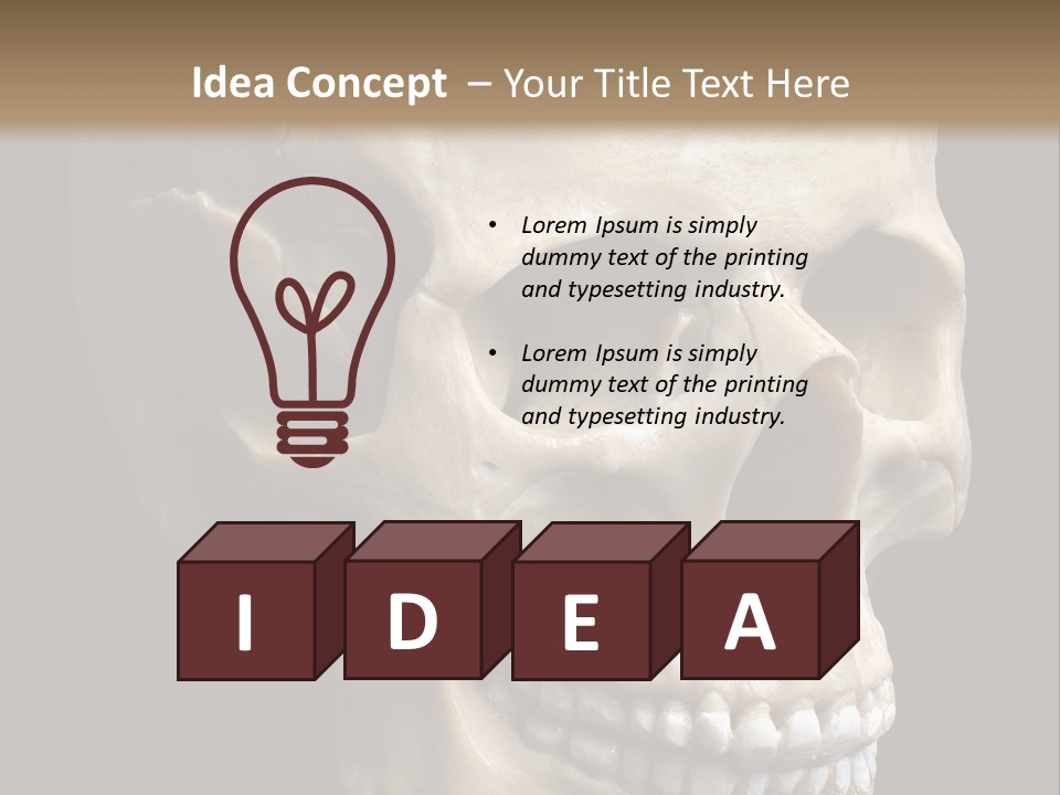 Background Death Medicine PowerPoint Template