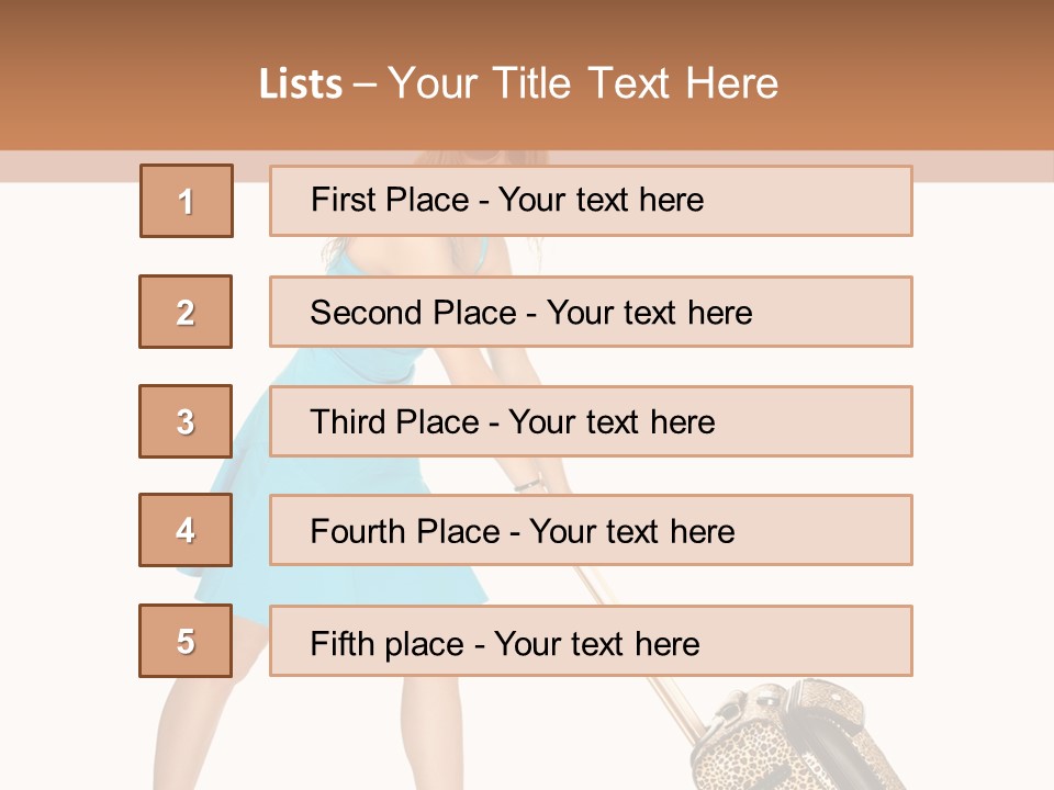 Long Trip Beautiful PowerPoint Template