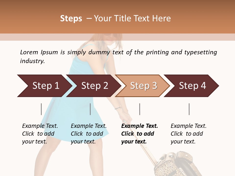 Long Trip Beautiful PowerPoint Template