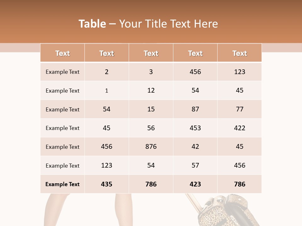 Long Trip Beautiful PowerPoint Template
