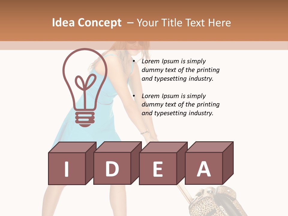 Long Trip Beautiful PowerPoint Template