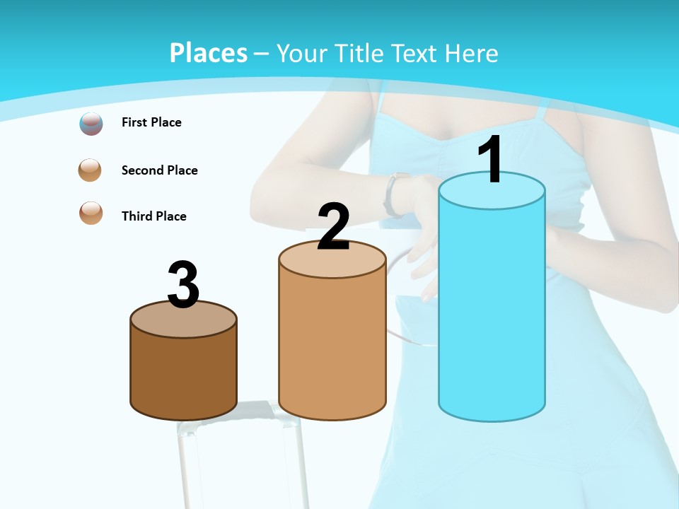 Girl  Travel PowerPoint Template