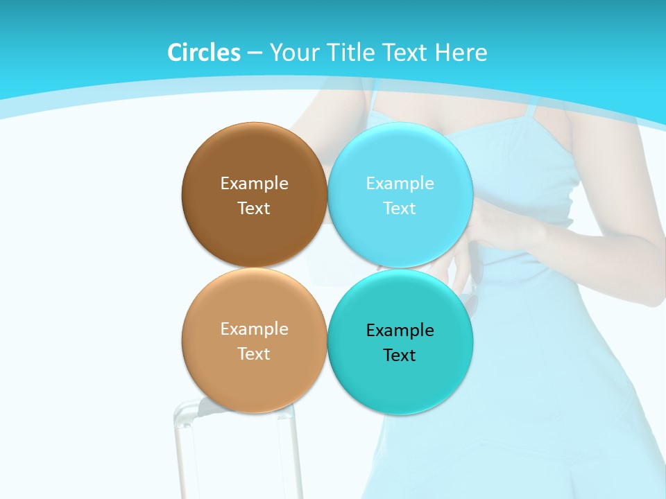 Girl  Travel PowerPoint Template