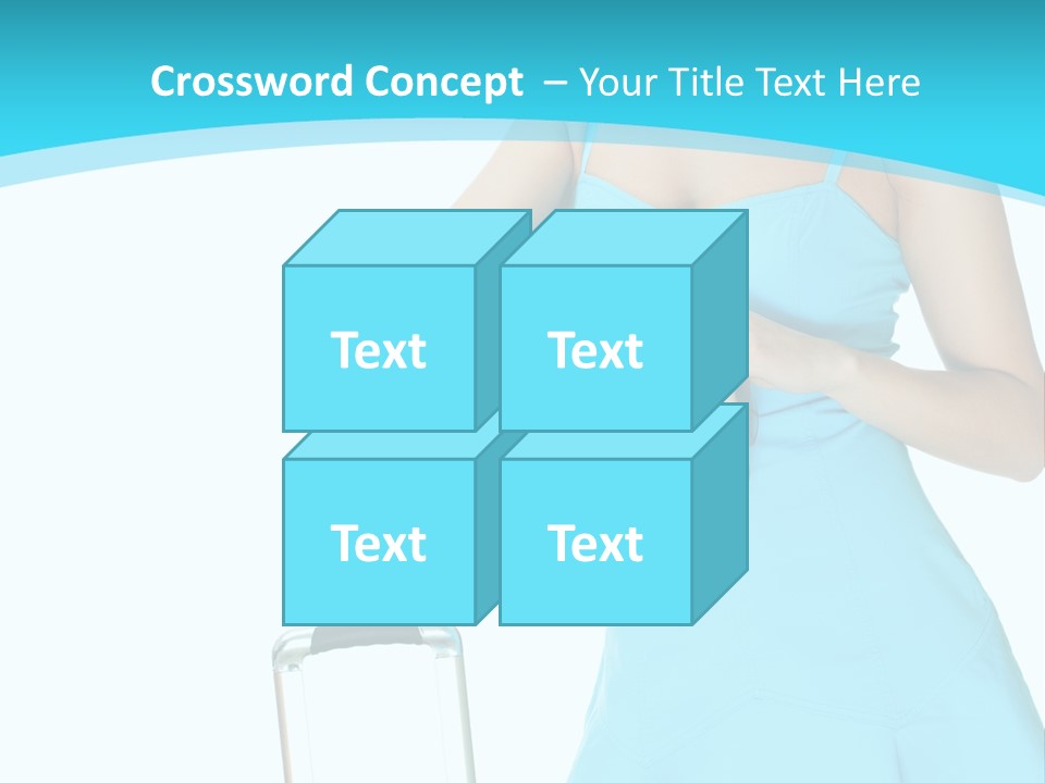 Girl  Travel PowerPoint Template